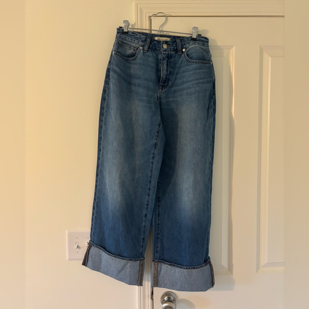 Madewell Flare Jeans in Classic Blue